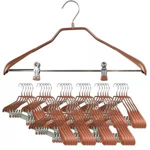 MAWA Reston Lloyd, BodyForm 시리즈, 강력한 조절 가능한 클립, 정장, 드레스 및 셔츠용 미끄럼 방지 금속