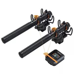 VM40 COMBO 무선 지향성 카메라 스마트폰 샷건 채널 마이크