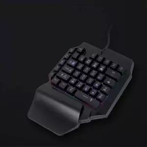 게이밍 866HKB32 한손 키보드 미니 동시입력 RGB 백라 IF739