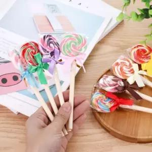 사무용품 어린이선물 선물용품 회오리 막대사탕 볼펜