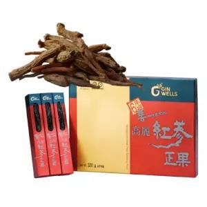 진웰스 통째로 먹는 고려홍삼정과 320g 내산 6년근 발효홍삼