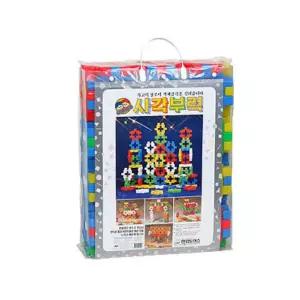 유치원 사각 논리 유추 블록 완구 교구 사각블럭 조립 게임 크리스마스 창의력 남아