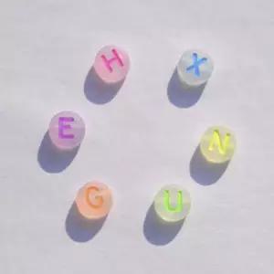 [셀러허브]이니셜 공예 목걸이 재료 동대문 팔찌 비즈 알파벳 (S45884585)