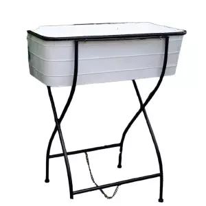 빈티지 법랑 베이비욕조 에나멜 가드닝소품 플라워