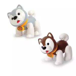 어린이집 허스키 호기심 삑삑이 완구 작동동물인형 애니멀토이 토이 동물 작동인형