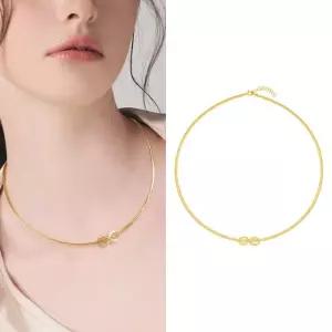 [골드퀸즈] 18K 이태리 인피니티 목걸이