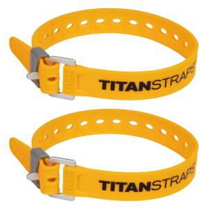 유틸리티 스트랩 u2013 자전거 및 위한 텐션 스키, 모터 하중, 작업 2팩 60파운드, 있는 18인치, 쉽고 스쿨버스 수 길이 사용하기 프리드 호스, 기어, 템프 옐로우, 현장 신뢰할 수리를