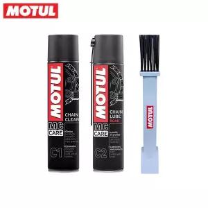 모튤 MC CARE C1 체인클리너 400ml + C2 체인루브 로드 400ml 브러쉬세트