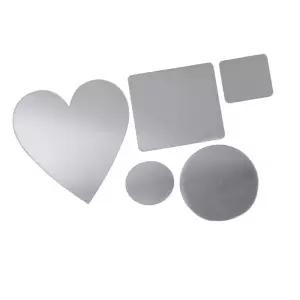 아크릴거울 사각5cm 1SET 공예 꾸미기 미술 비즈 교육