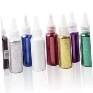 반짝이가루 일반 40g 하늘 1SET 공예비즈 꾸미기 미술