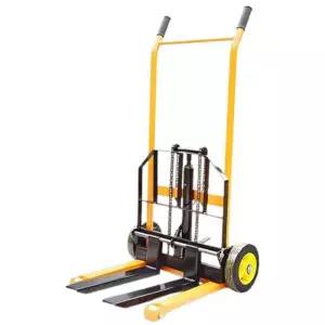 유압 핸들카 손 지게차 미니 스태커 운반기 물류센터