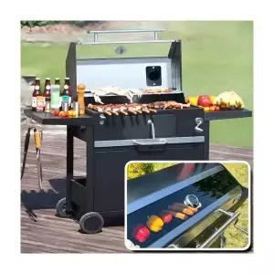 카나모 비저블 투명창 훈제 바베큐그릴 내열유리 화로대 대형바베큐그릴