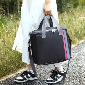 [CU] 고급 보온 보냉가방 대용량 22L 아이스 쿨러백 피크닉 캠핑 여행용 보온 크로스백