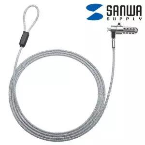 SLE-40S 782WPO28 노트북 도난방지 와이어 잠금장치 다 KW1079