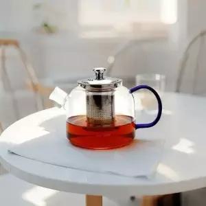 유리차주전자 1000ml DY-550 티포트