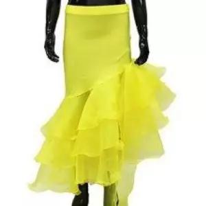 BCS1701 아동노방프릴 인어치마 니트 도복 아동 시즌 베이직 유아동 다리워머 밸리댄스복 힙합 연습