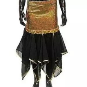 BCS901 아동클로버인어치마 힙합 밸리스커트 연습복 유아동 발토시 밸리댄스복 이너 테마 여자 언더