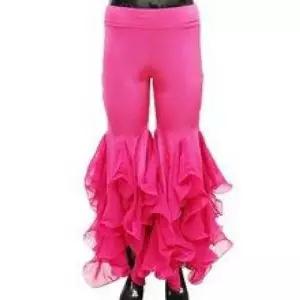 BCP601 아동 회오리바지 연습복 테마 발토시 도복 이너 유아동 여자 언더 하램바지 도비 밸리댄스복 바지