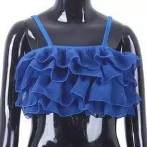 BCT3002 아동 4단훌 고무줄탑 어린이 밸리탑 스커트 벨리 공연 도복 상의 치마 유아동 레오타드 밸리댄스복