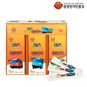 [신세계라이브쇼핑][동원천지인] 꼬마버스타요가 좋아하는 키노피오 홍삼스틱(15g 30포) X 3입_49500x3
