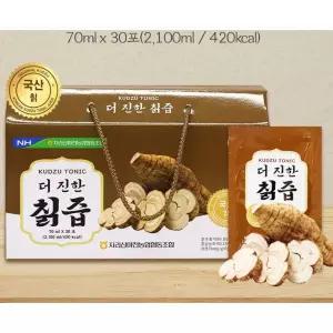 건강한 칡엑기스 건강식품 보조식품 더 진한 칡즙 30포 KS 선물용