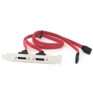 coms 421LCE03 SATA 2포트 외장 브라켓 SATA 포트를 외부 연결