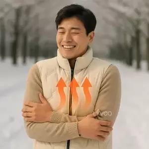 모이플 남자조끼 경량조끼 가을조끼