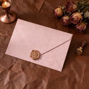 10개 나무 패턴 봉투 및 문구 세트 - 중국 스타일 복고풍 특수 종이 청첩장,