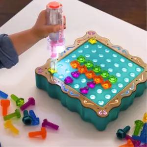 3세 소근육장난감 불빛 볼트 드릴장난감 남자아이 세돌 유아공구세트 여아