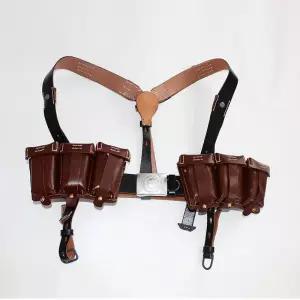 밀리터리 수집품 독일 서비스 벨트 장비 가죽 군인 전투