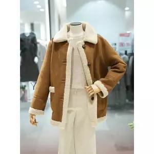 [BCBG] 리버시블 페이크무스탕 (A5WBF842) (P003735687)