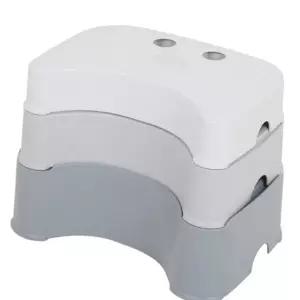 유아 디딤대 플라스틱 분리형 화장실 유아 발 받침대 높이 조절 계단식 아동용