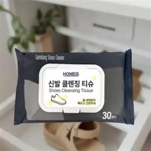신발 클리닝 티슈 구두 운동화 간편 세탁 먼지 얼룩 제거 강력 클리너 30매입