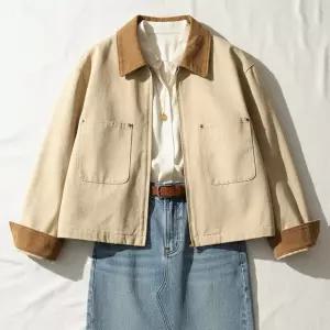 [하프클럽/]아르테 코듀로이 배색 자켓_ND1JK010