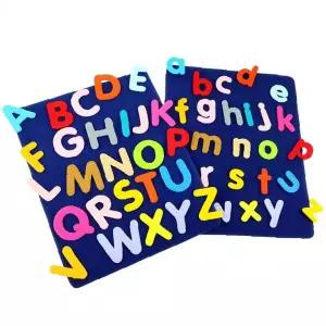 알파벳 맞추기 소문자 학습판 유아 영어 교육 놀이 완구 어린이 공부 교구 유치원용