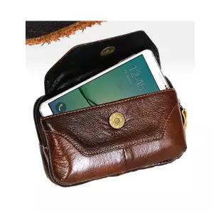 스마트폰 분리수납 가죽 가로 파우치 스트랩가방 손목줄