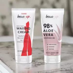 임산부 제모 크림 브라질리언 다리털 종아리 셀프 왁싱 키트 슈가링 재료 160g 1+1