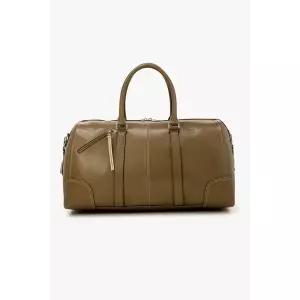 [롯데백화점]폴스미스 배색 스티치 레더 더플백