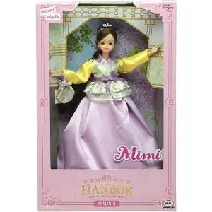 ( )미미월드 한복미미 유채아씨 어린이 미미 인형 선물