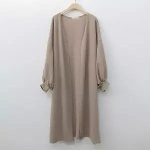 아이우먼 리버퍼플오픈롱가디건 NOK232M508 빅사이즈 (40813767A)