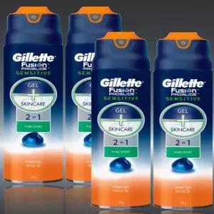 질레트 면도젤 170g4개 면도크림 쉐이빙젤(SH)