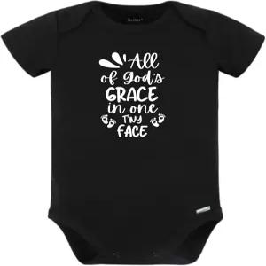 3 네일 1 크로스 갓 그레이스 인 어 타이니 페이스 크리스천 원시 여아용 - 크리스마스 선물