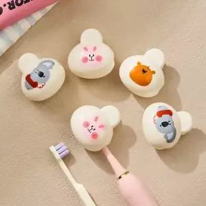 (타입 3종세트)걸이 집게형 칫솔 커버 보관 3종세트 여행용 휴대용 칫솔캡_24598196