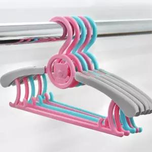 유아용 길이조절 튼튼한 캐릭터 옷걸이 신생아 행거 아동 옷장