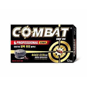 [2개구성] 헨켈 컴배트파워 여름 해충 벌레 용 바퀴 살충 야영 타깃 오피스 주택 캠핑 주방 LWC13F64