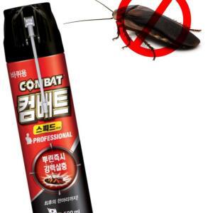 [2개구성] 컴뱃스피드 에어졸 뿌린즉시 바퀴제거 50 바퀴벌레 컴배트 컴베트 전문가 해충 EW8E25B2