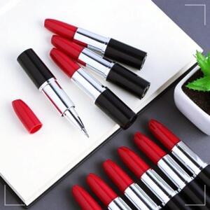 [2개구성] 주트리 레드 립스틱 10p세트 심 팬시 신기한 예쁜 인쇄 볼펜 홍보 판촉 디자인 검정 QWC2CE3F