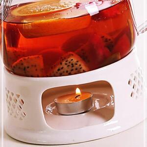 흰색 우리기 라이트 온도유지 도자기 데우기 다도 워머 차 티 KWE61D5C