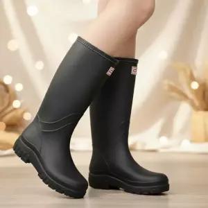 여성 미들 레인부츠 데일리용 편안한 장마장화