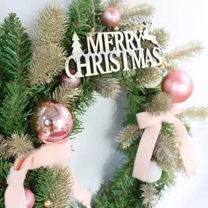 크리스마스 러블리핑크 리스 DIY 패키지 (5개 묶음) 토퍼매트리스